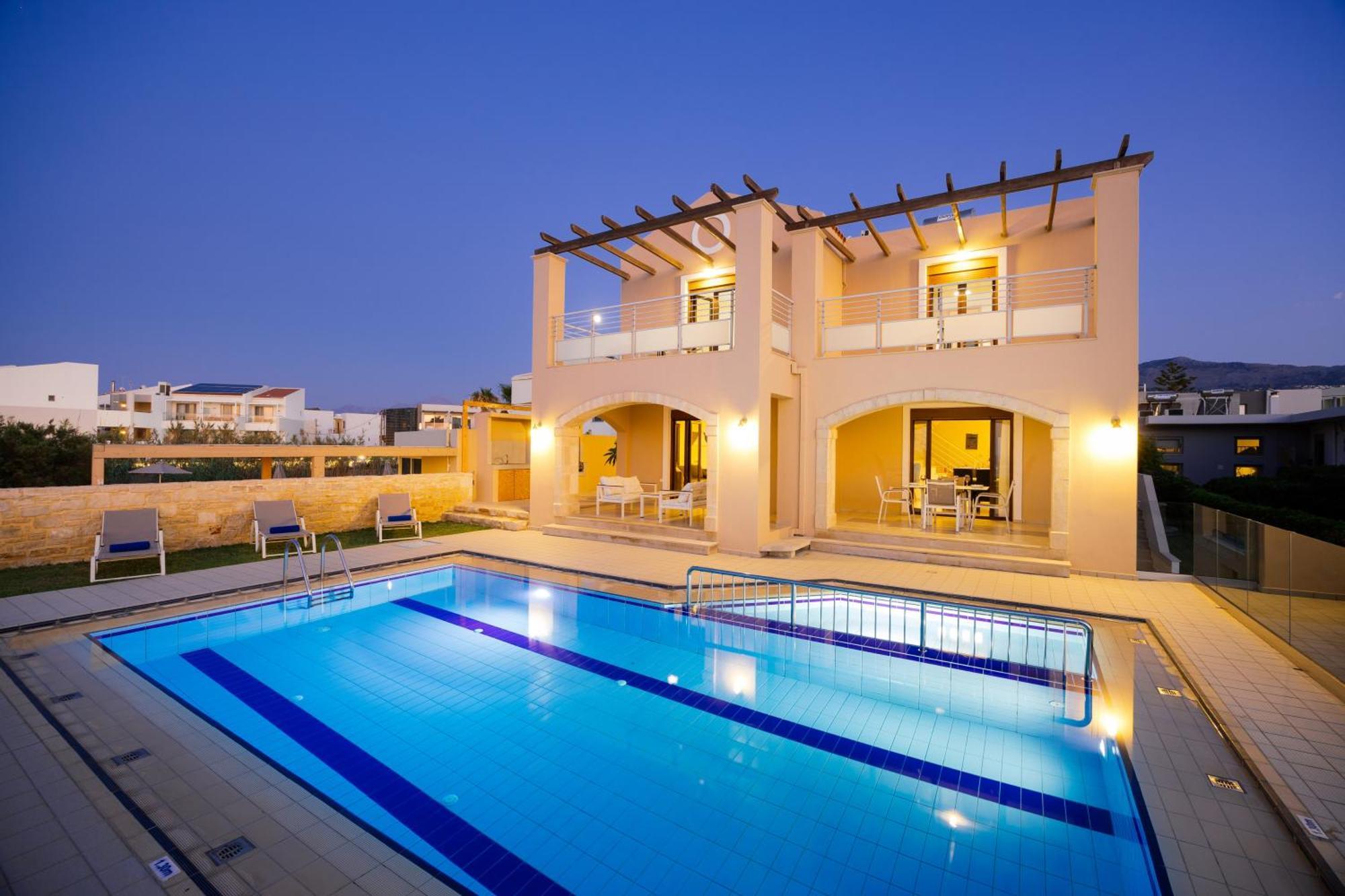 Villa Avra Ретимно Екстериор снимка