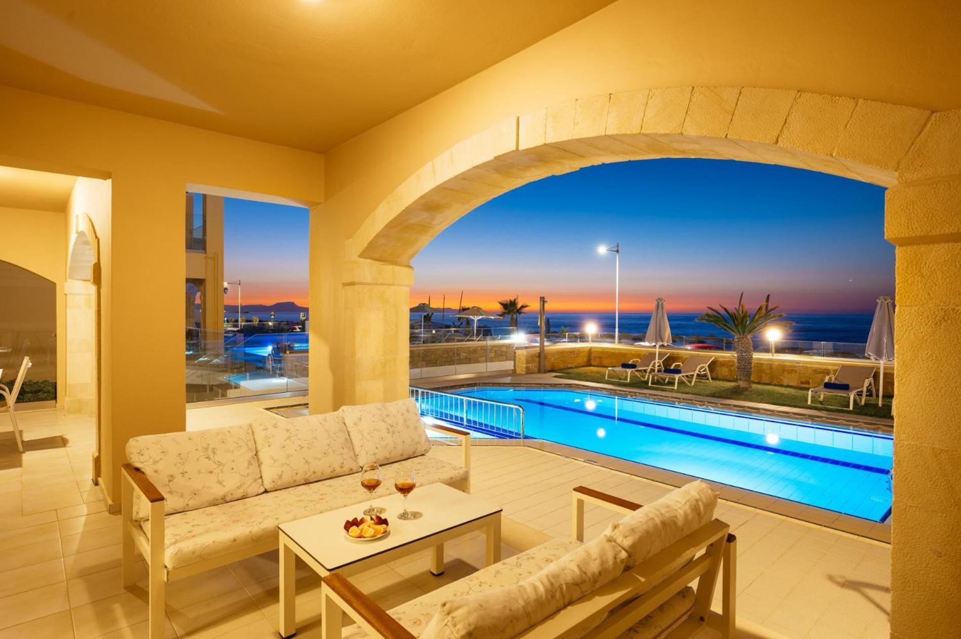 Villa Avra Ретимно Екстериор снимка